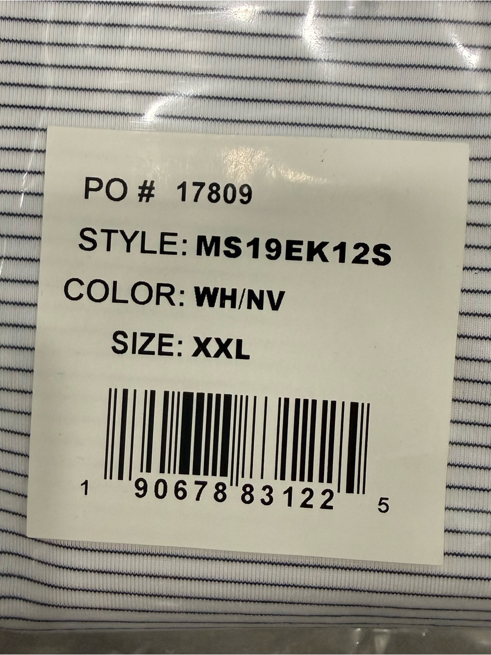 Peter Millar Navy and White Striped Polo / Peter Milar Golf Polo -Multiple Sizes - Picture 9 of 10